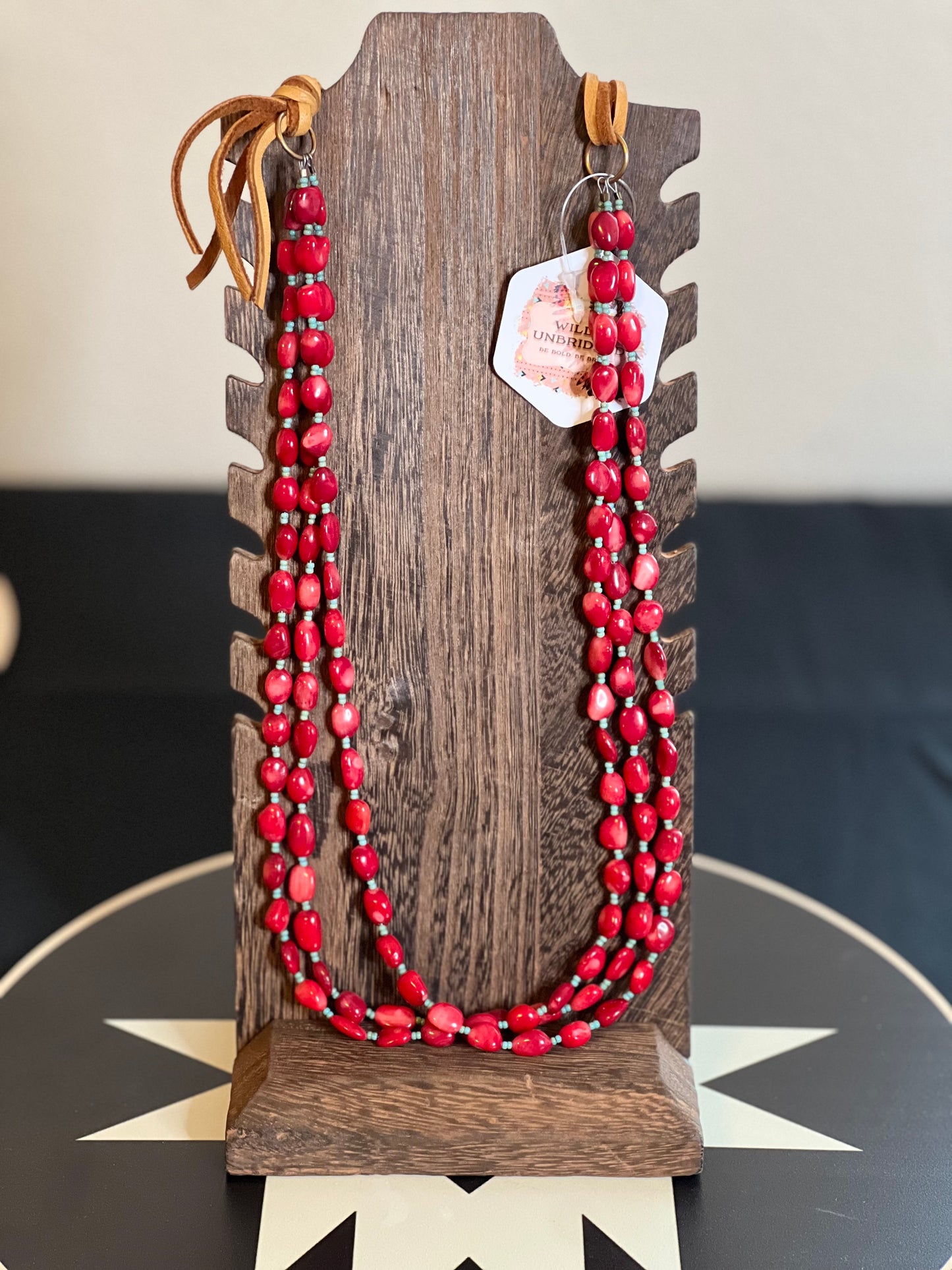 Coral & Turquoise Necklace