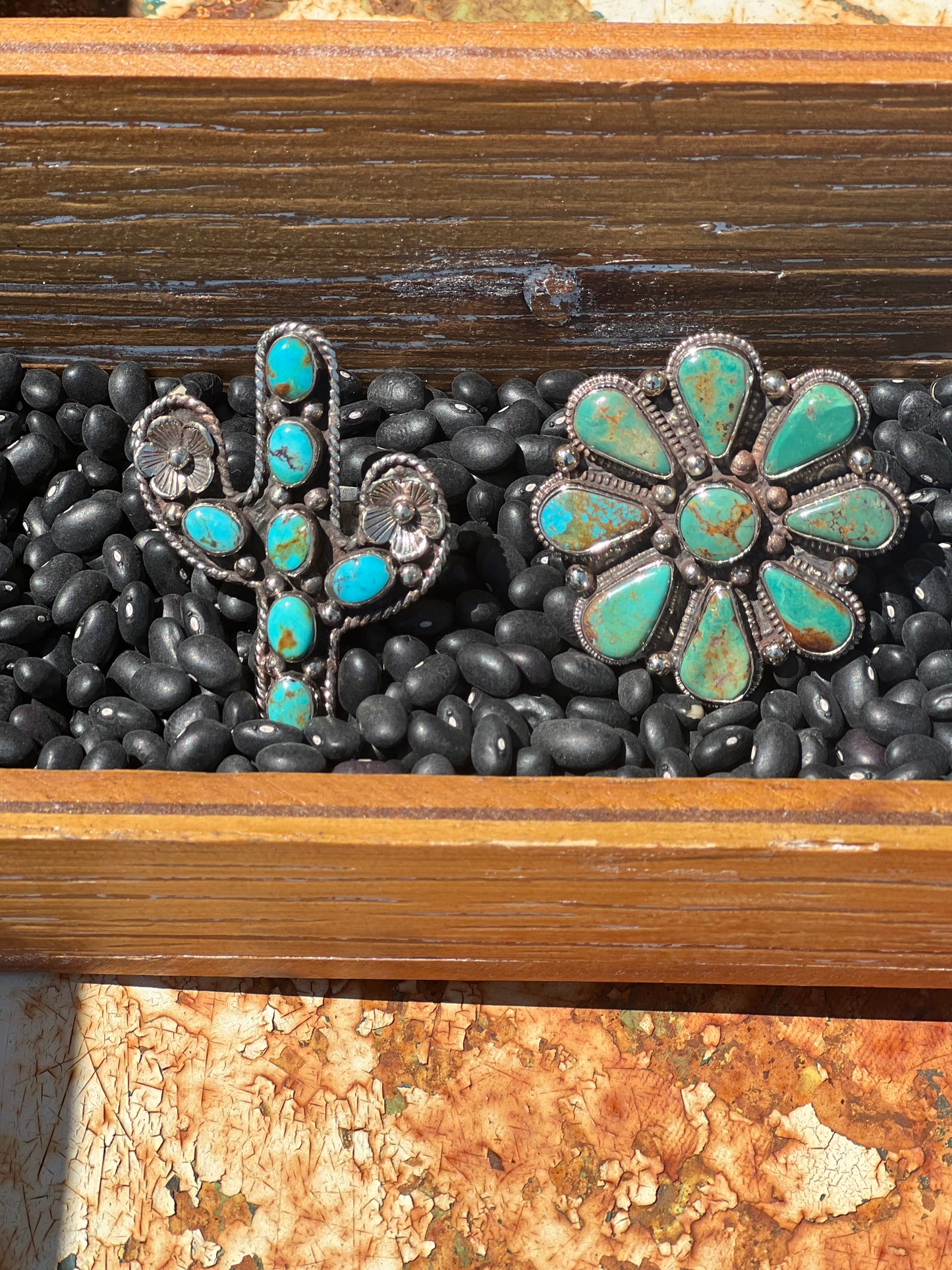 Tibetan Turquoise & Silver Ring