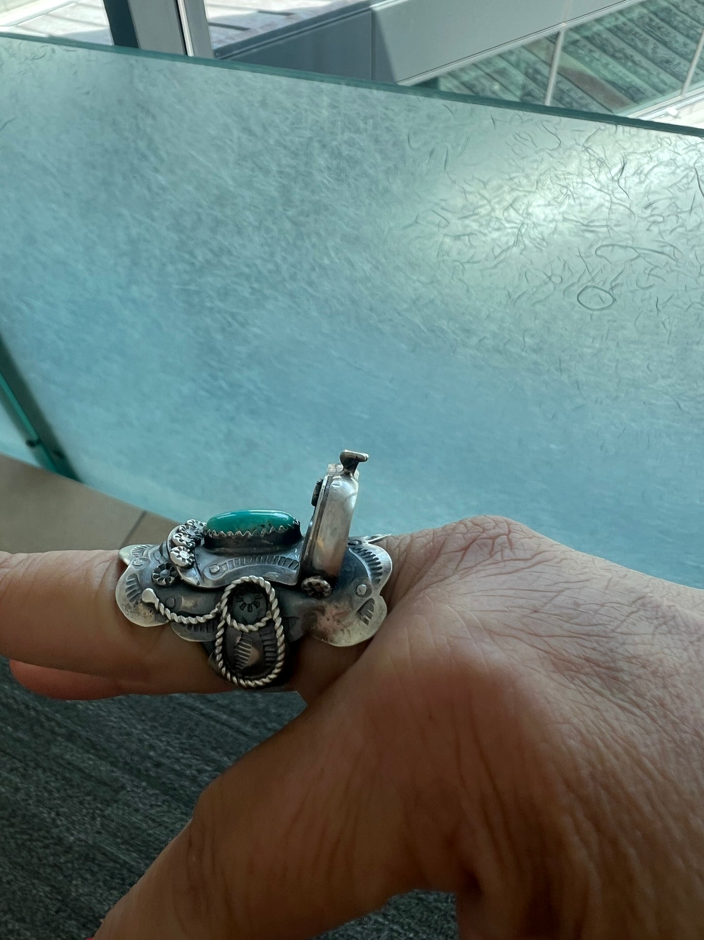 Tim Yazzie | Saddle Ring