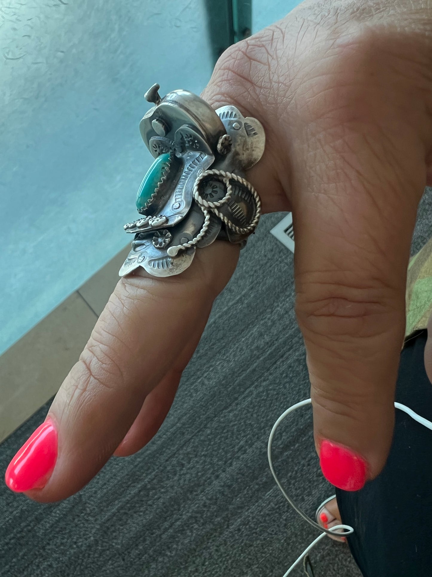 Tim Yazzie | Saddle Ring