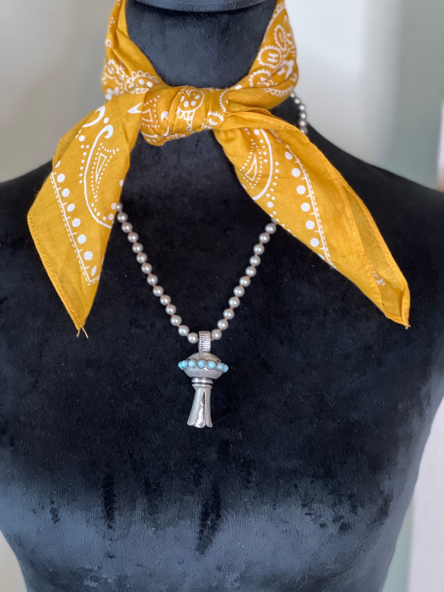 Silver Blossom Necklace