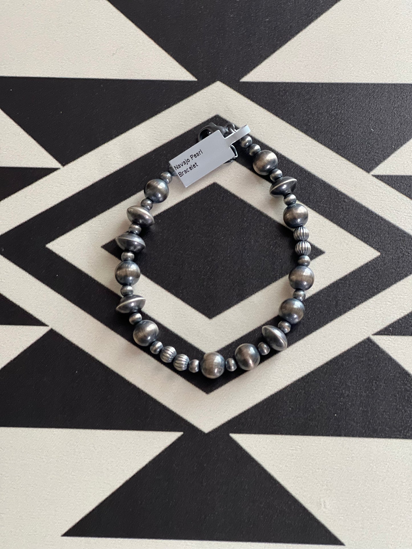 9mm Navajo Pearl Bracelet