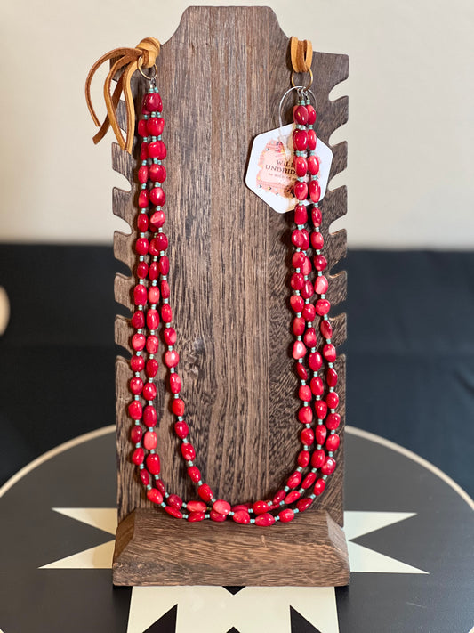 Coral & Turquoise Necklace