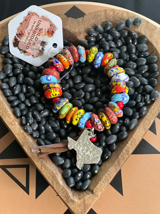 African Bead Bracelet