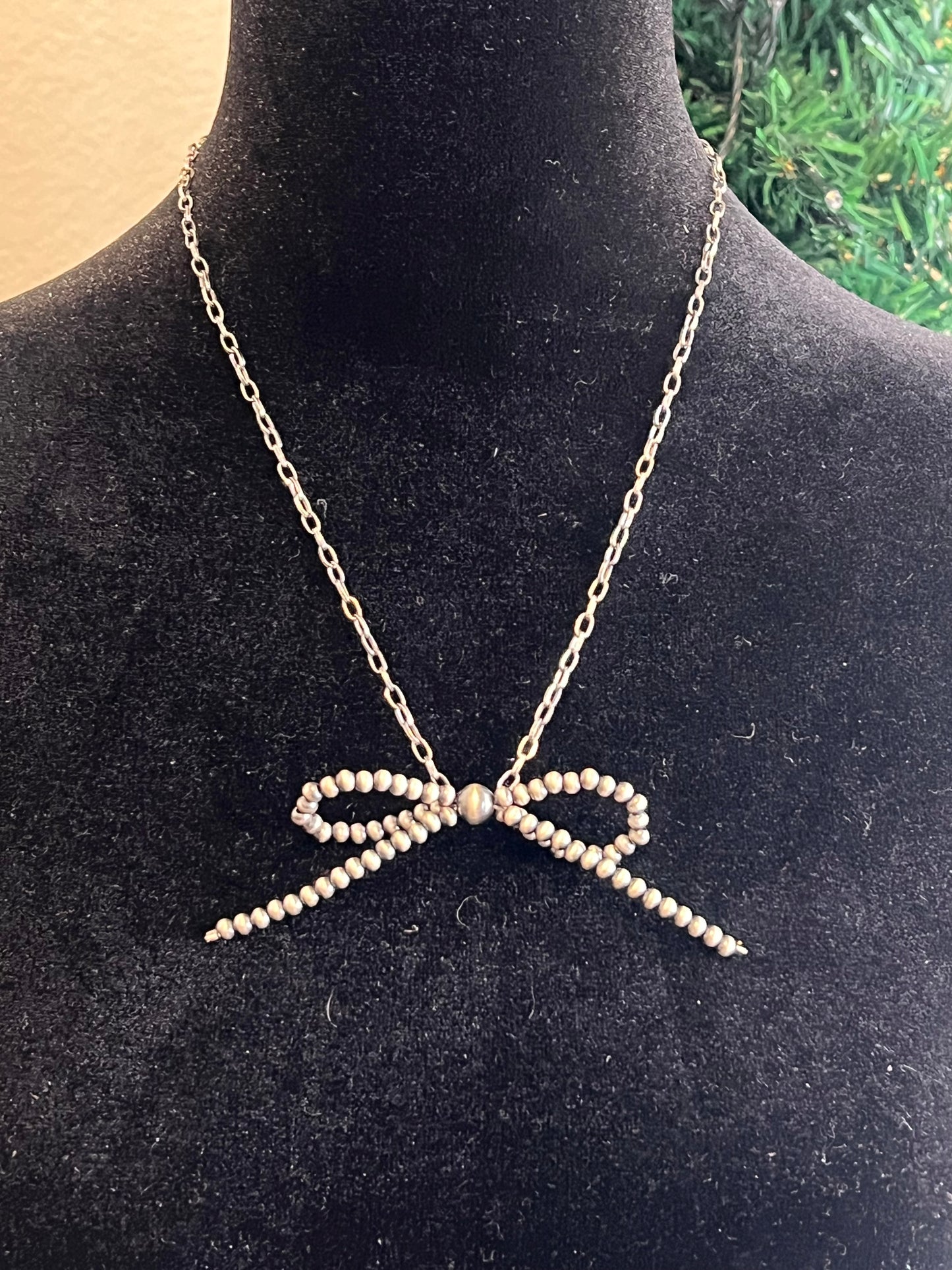 Bow Tie Necklace