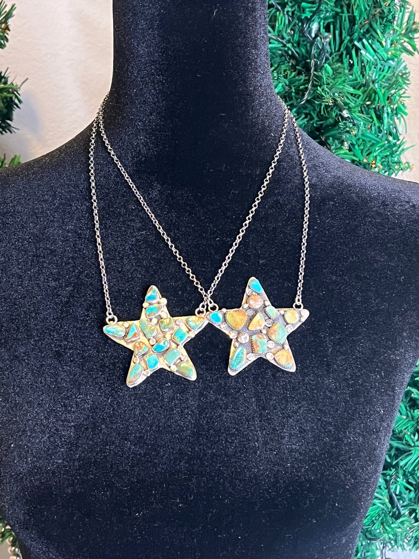 JACQUELINE SILVER | NAVAJO Large star Necklace