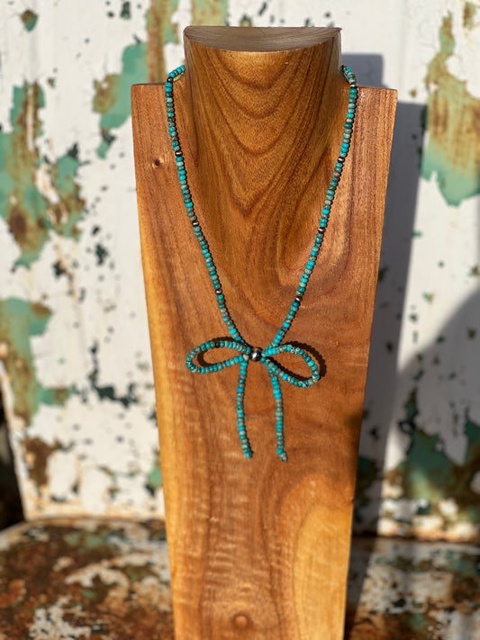 Kingman Bow Necklace