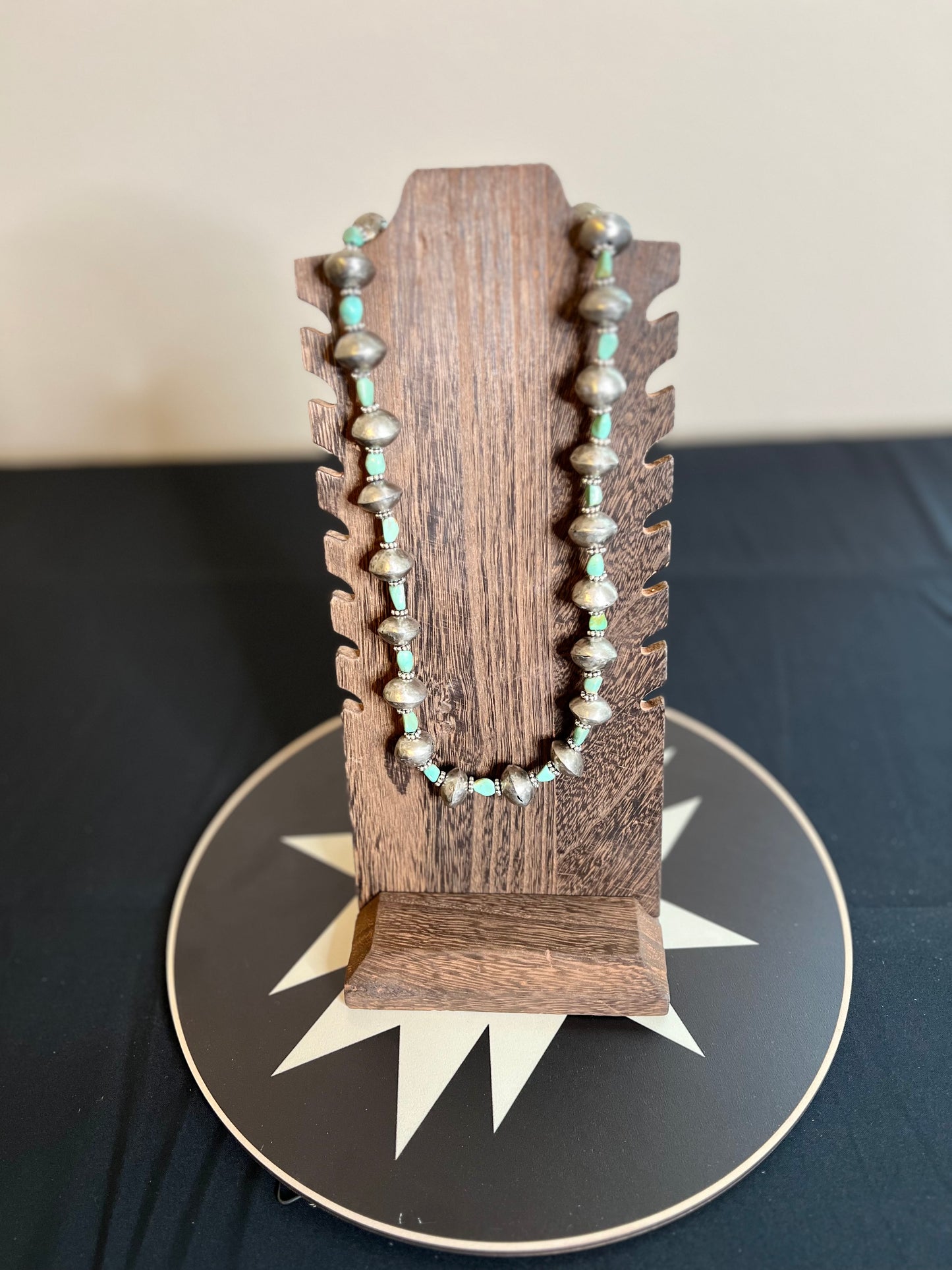 “Kenya” - African Bead & Turquoise Necklace