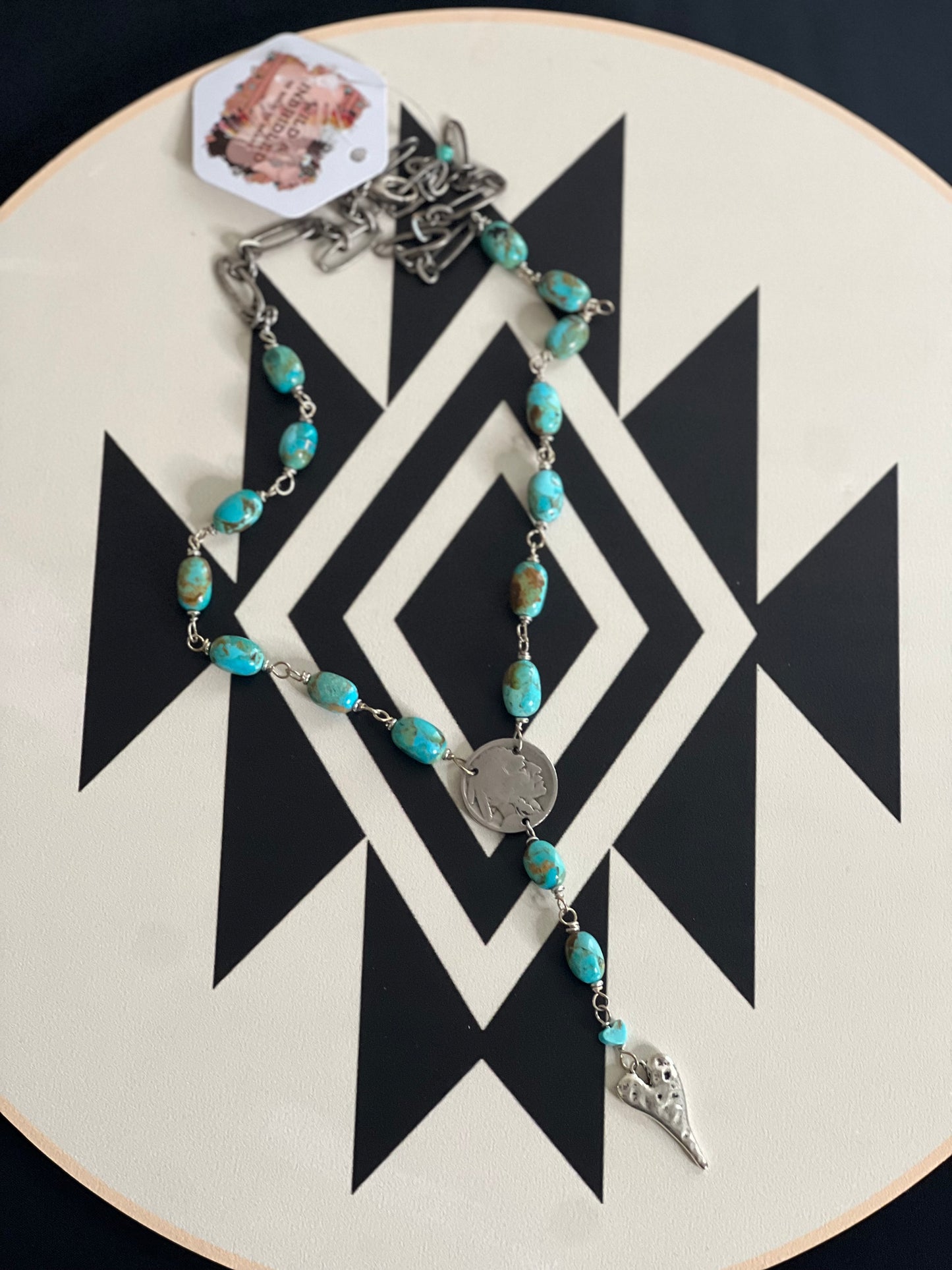 Kingman Turquoise Lariat