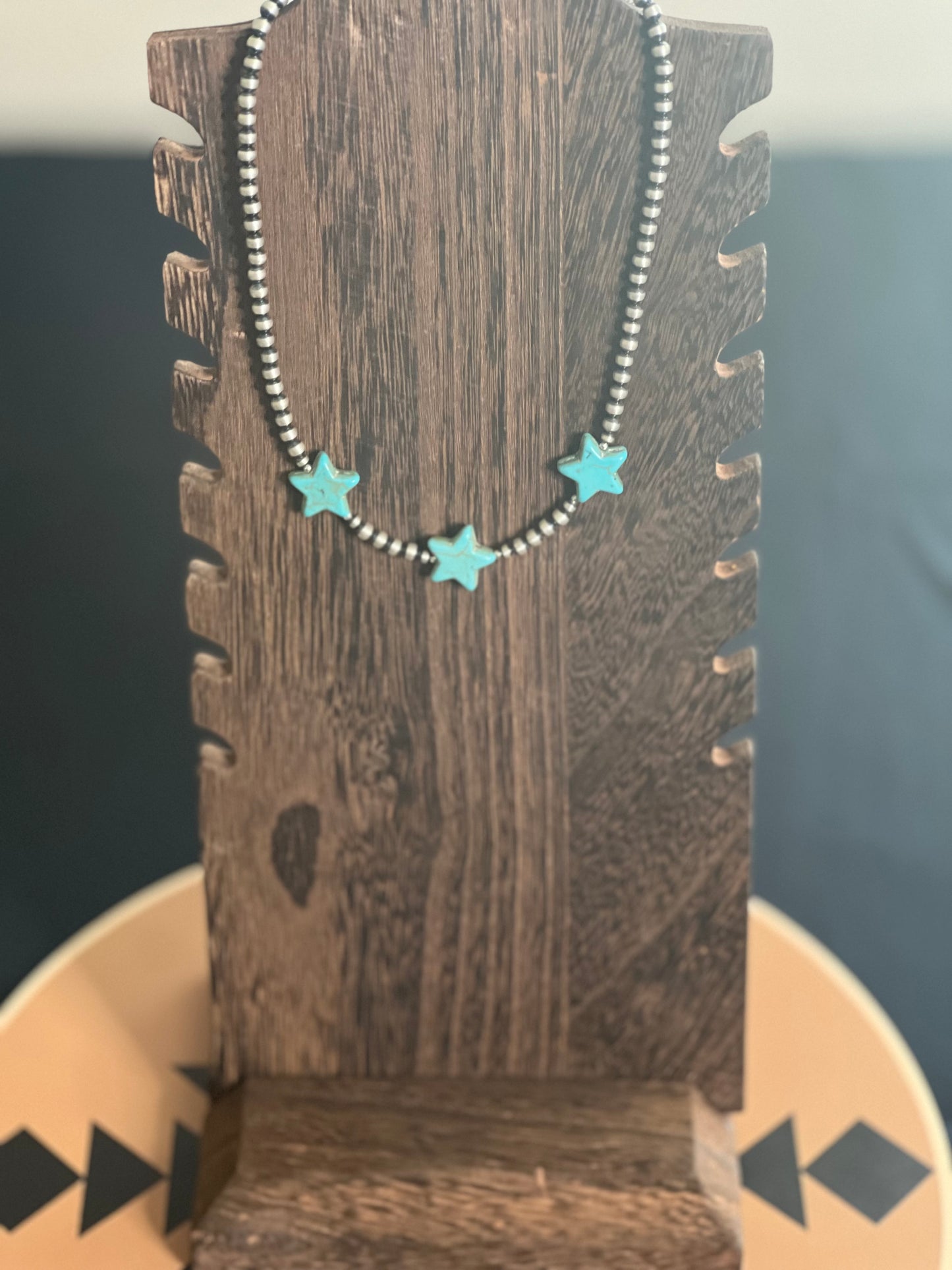 Turquoise & Navajo Pearl Choker