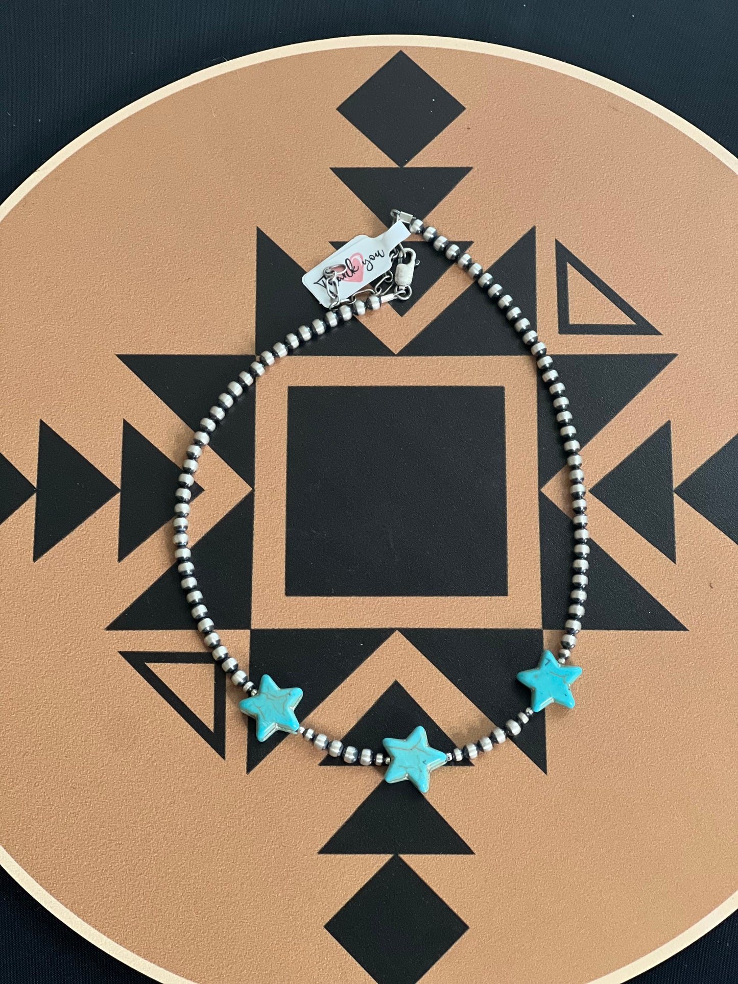 Turquoise & Navajo Pearl Choker