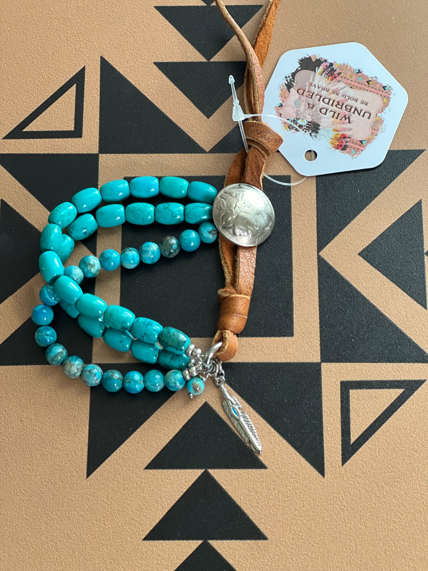 Western Turquoise Bracelet