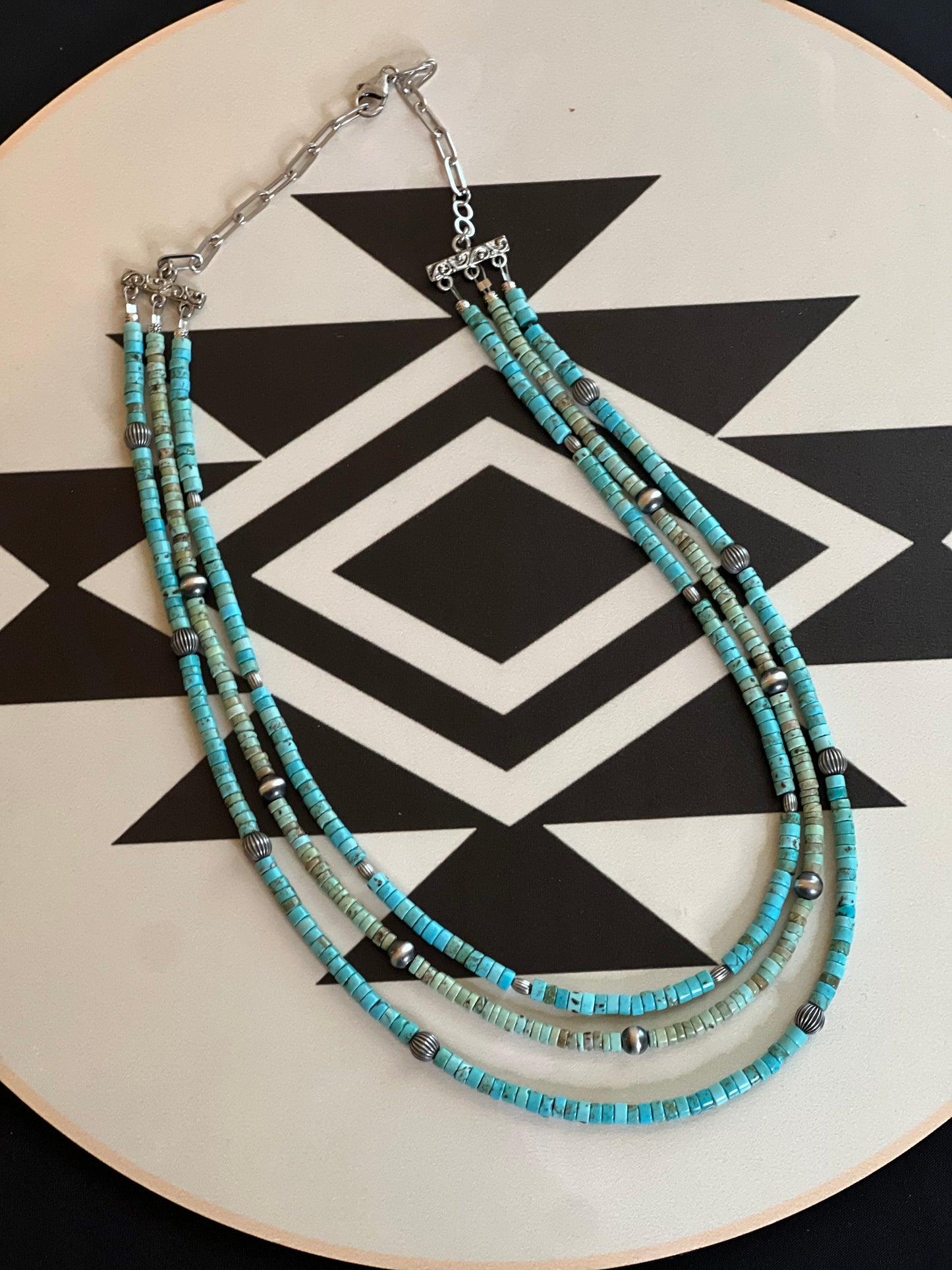 “Trixie” - Multi Strand Heishi Necklace