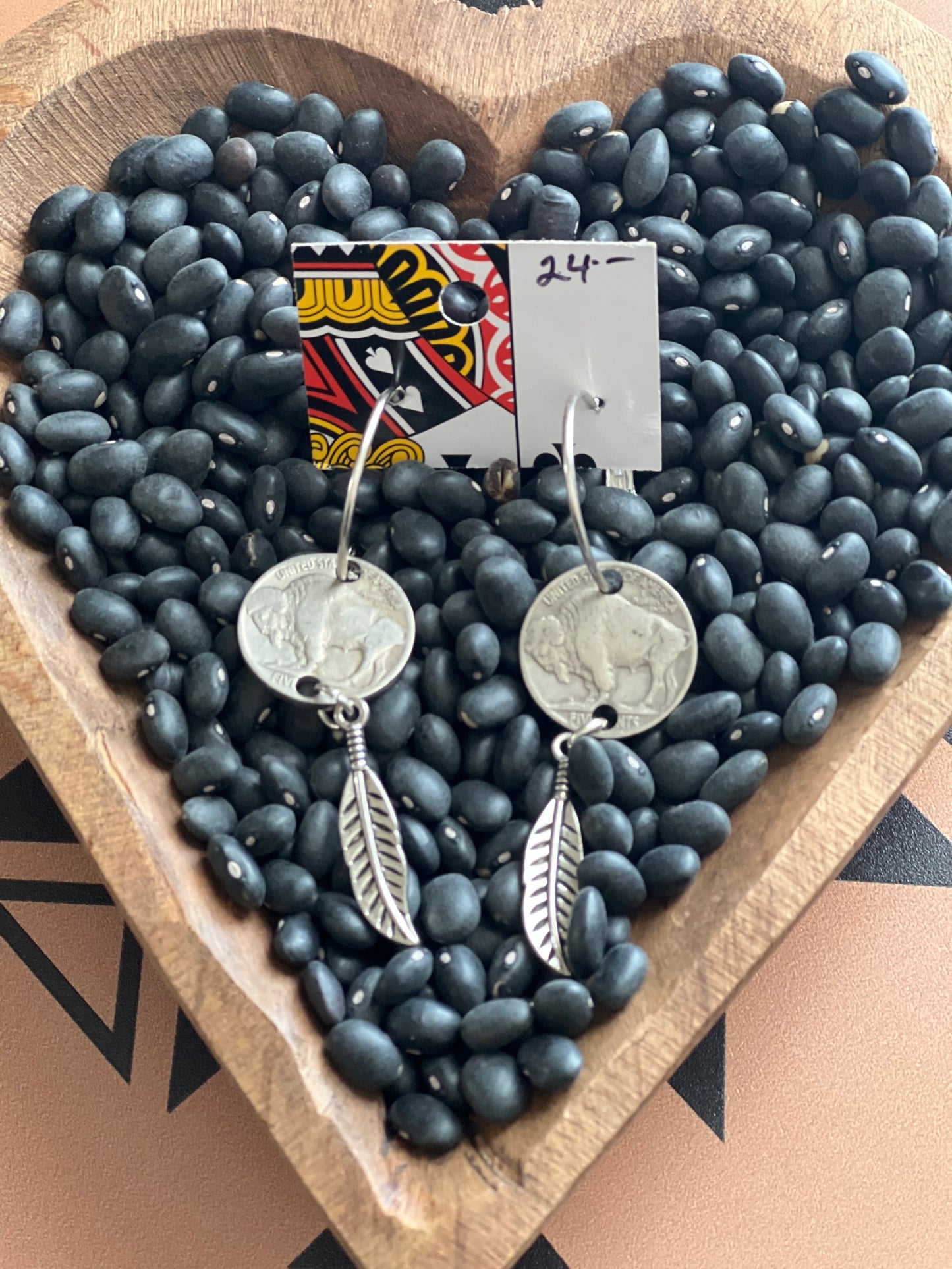 Buffalo Nickel Earrings