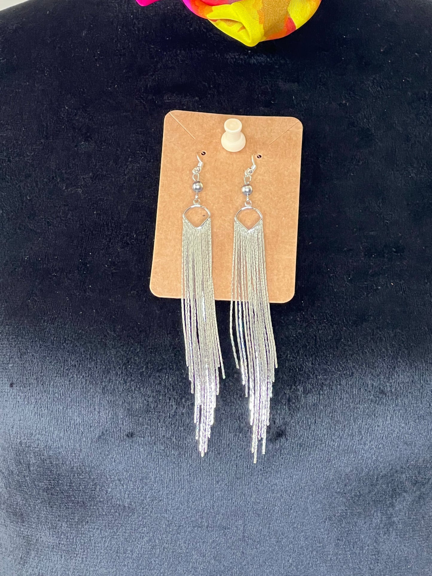 Liquid Silver & Navajo Pearl Earrings